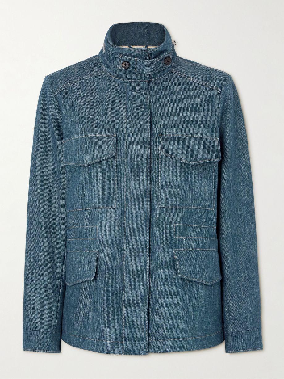 Traveller denim jacket by LORO PIANA