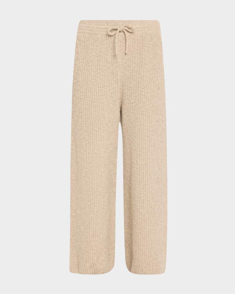 Valduggia Drawstring Cashmere GG 5 Pants by LORO PIANA