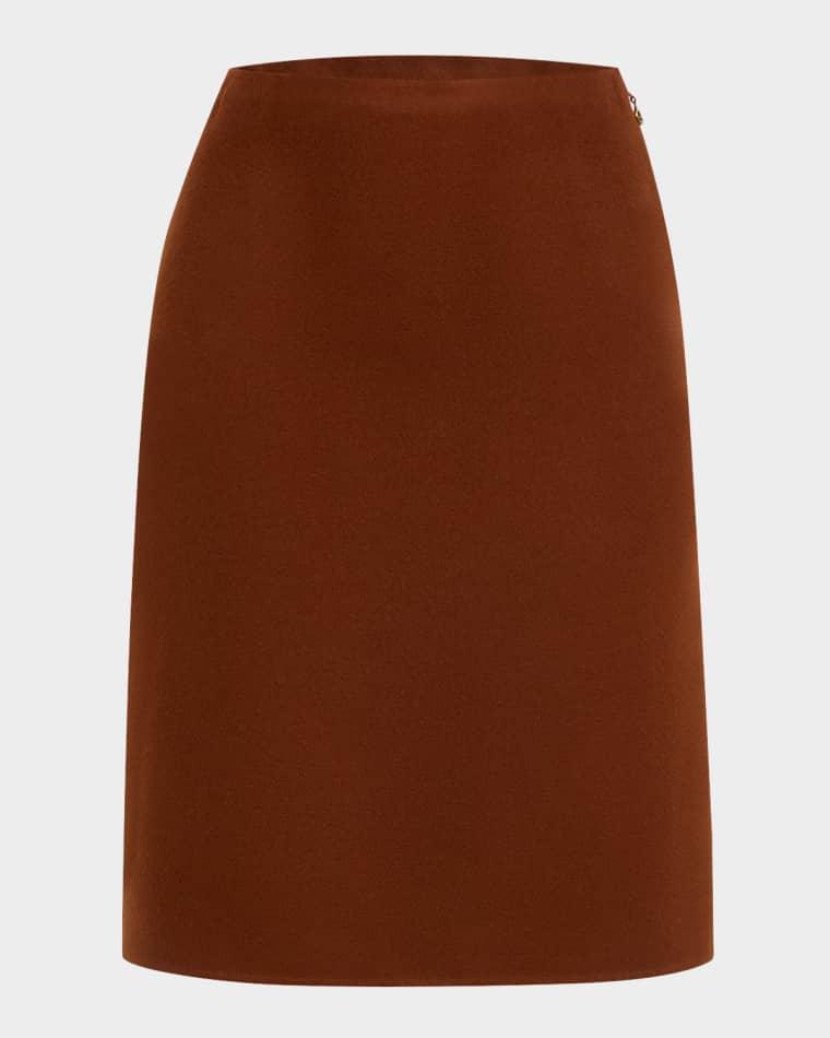 Vivian Cashmere Skirt by LORO PIANA