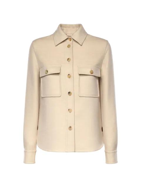 Yannis pocket buttonned jacket by LORO PIANA