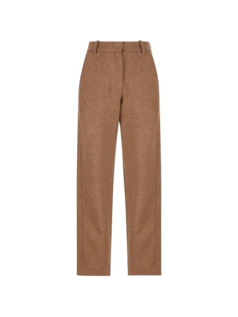 belt-loop straight trousers by LORO PIANA