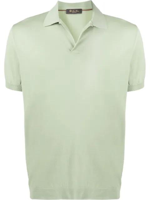 classic cotton polo shirt by LORO PIANA