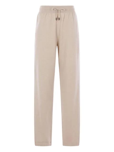 drawstring-fastening track pants by LORO PIANA