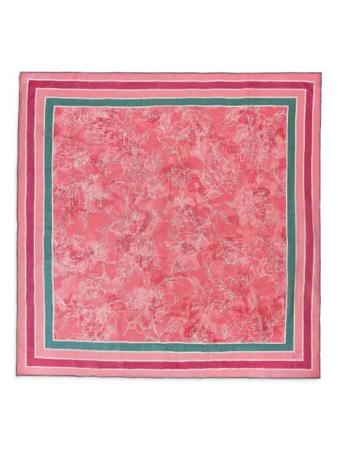 floral-print scarf by LORO PIANA