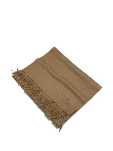 fringed scarf by LORO PIANA