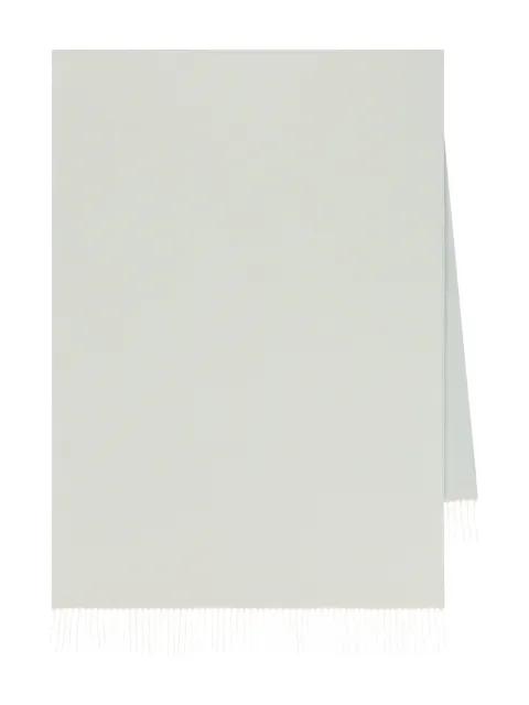 fringed-trim scarf by LORO PIANA