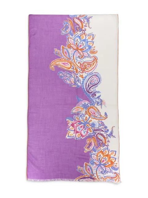 paisley-print scarf by LORO PIANA