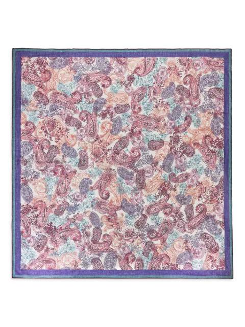 paisley-print scarf by LORO PIANA