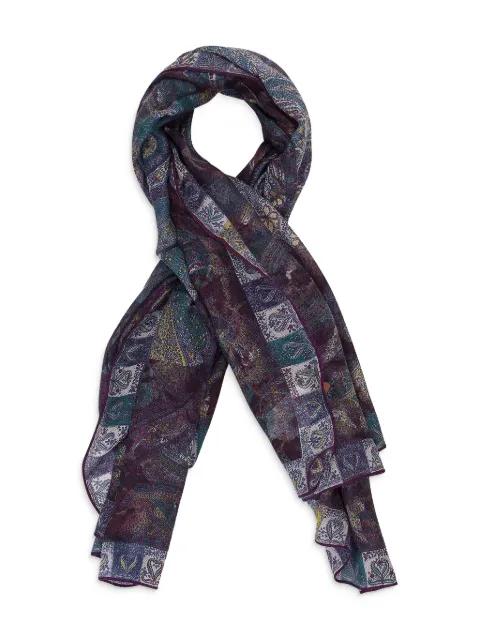 paisley-print scarf by LORO PIANA