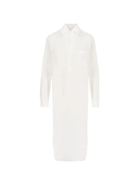 patch-pocket midi dress by LORO PIANA