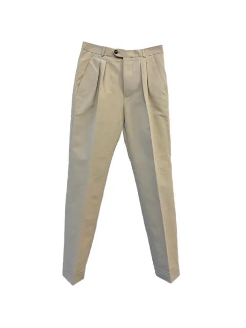 pleated cuffed trousers by LORO PIANA