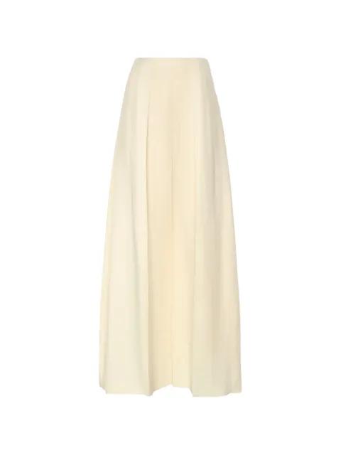 pleated palazzo long skirt by LORO PIANA