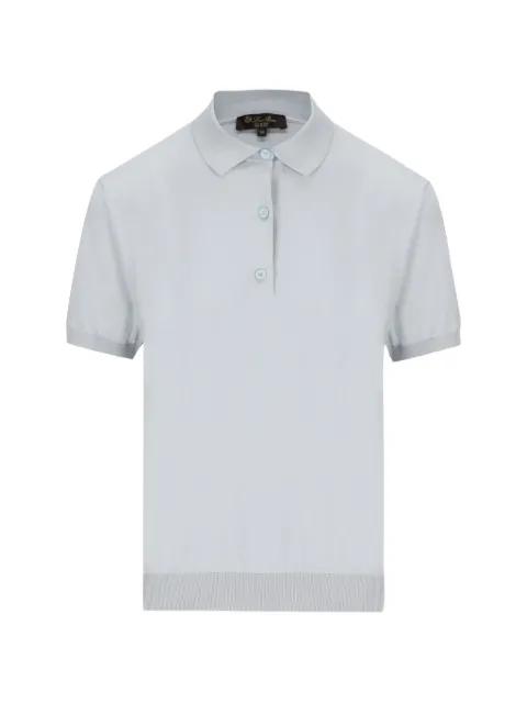 short-sleeved polo shirt by LORO PIANA