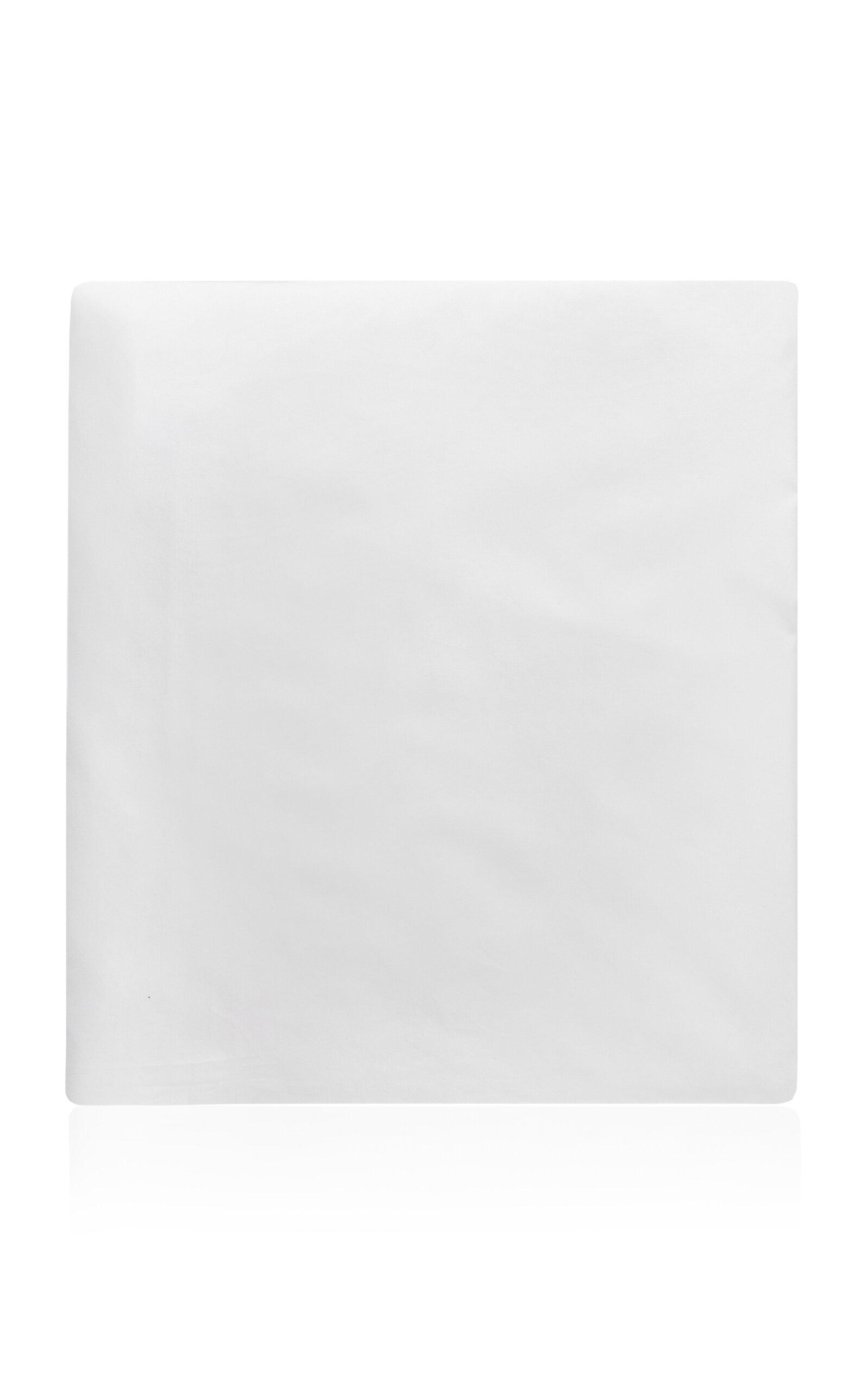 Los Encajeros - Exclusive Europa Satin Queen Fitted Sheet - Blue - Moda Operandi by LOS ENCAJEROS