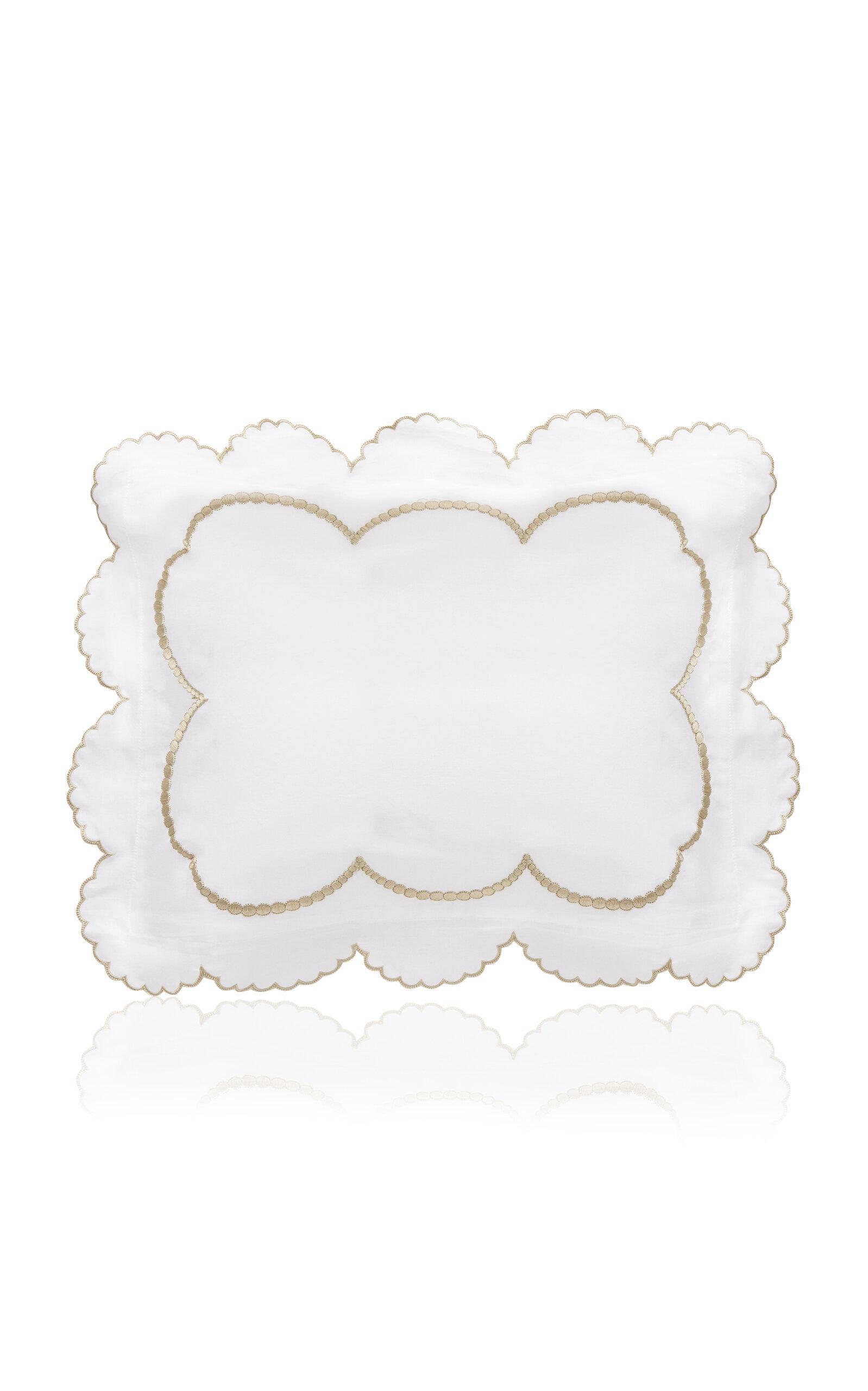 Los Encajeros - Perlas Satin Boudoir - Neutral - Moda Operandi by LOS ENCAJEROS