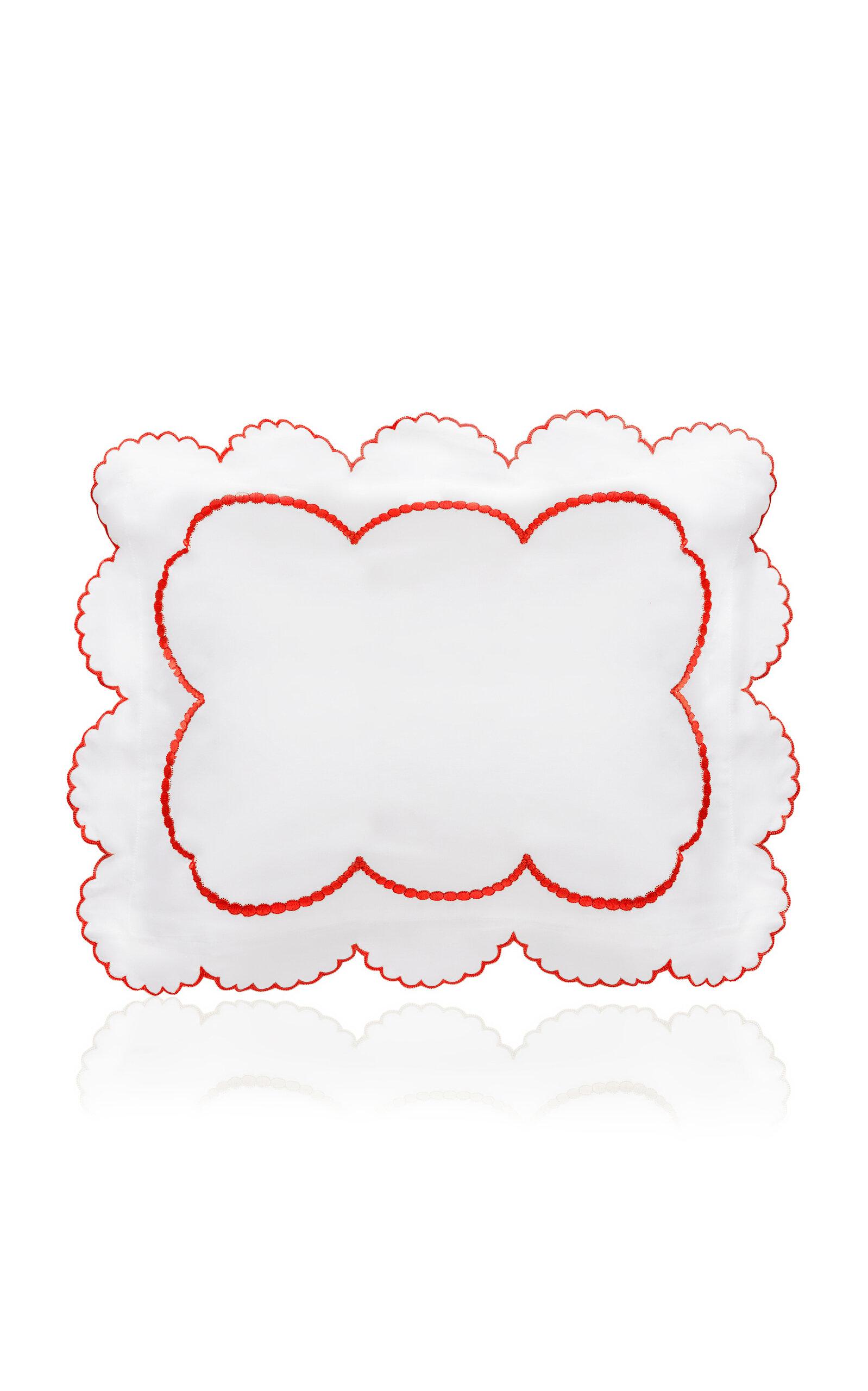 Los Encajeros - Perlas Satin Boudoir - Red - Moda Operandi by LOS ENCAJEROS