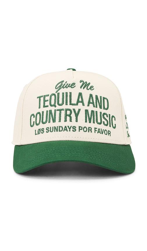 Los Sundays The Tequila & Country Music Cap in Cream by LOS SUNDAYS