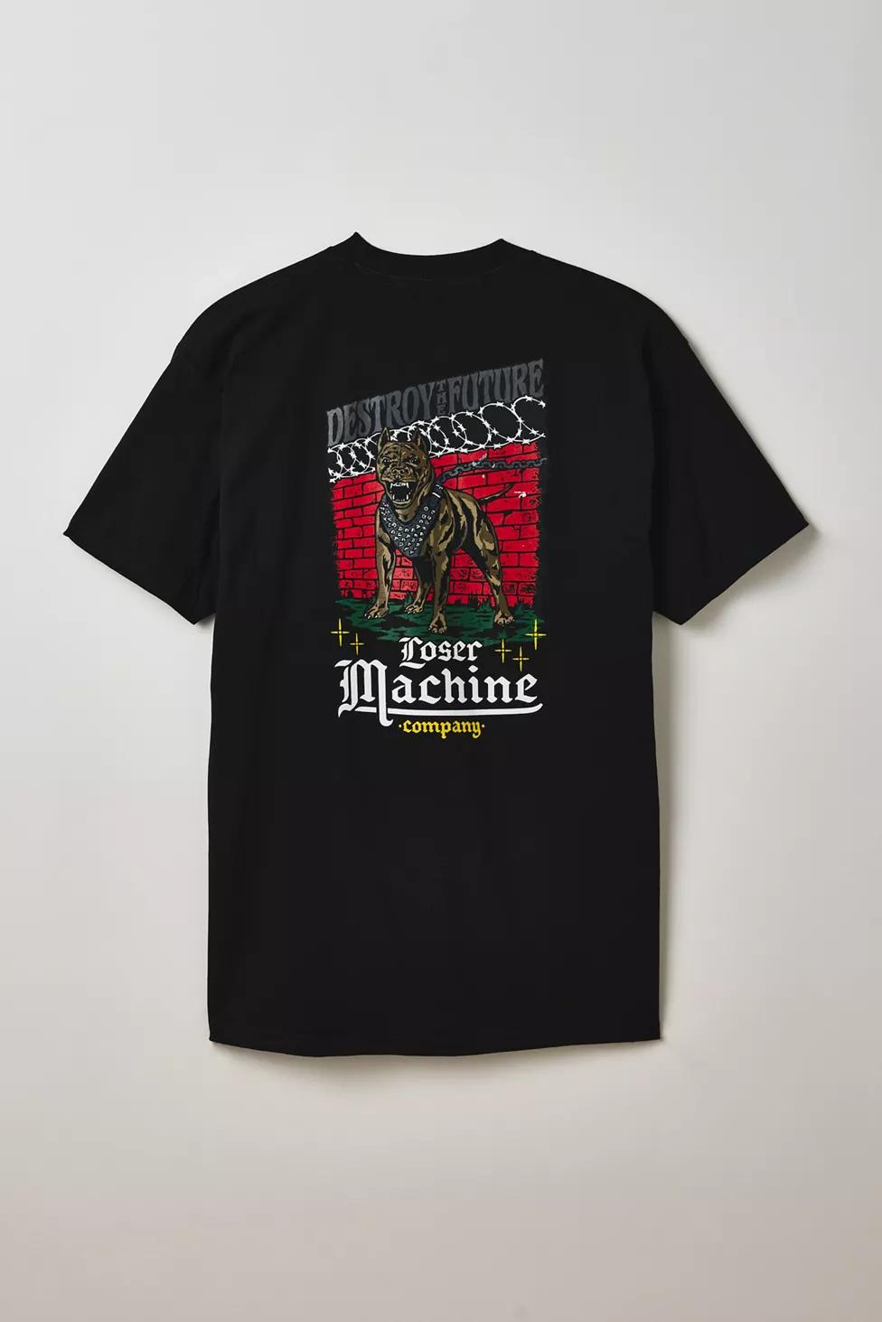 Loser Machine Guard Dog Graphic Tee by LOSER MACHINE