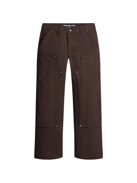 detached double-knee trousers by LOSTSHDWS