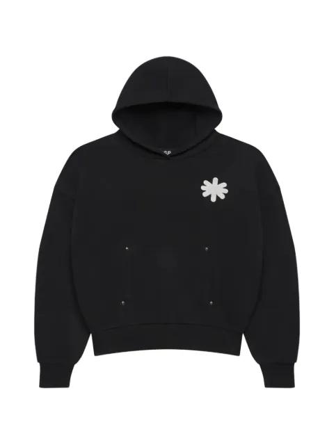 distressed-effect hoodie by LOSTSHDWS