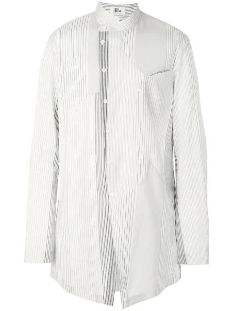 asymmetric button-down shirt by LOST&FOUND RIA DUNN