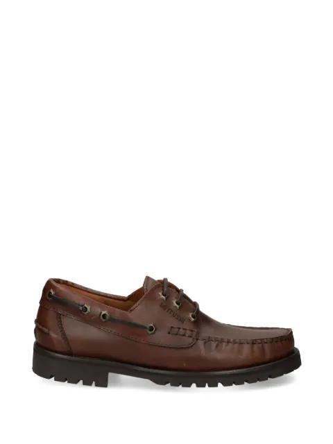 lace-up leather loafers by LOTTUSSE