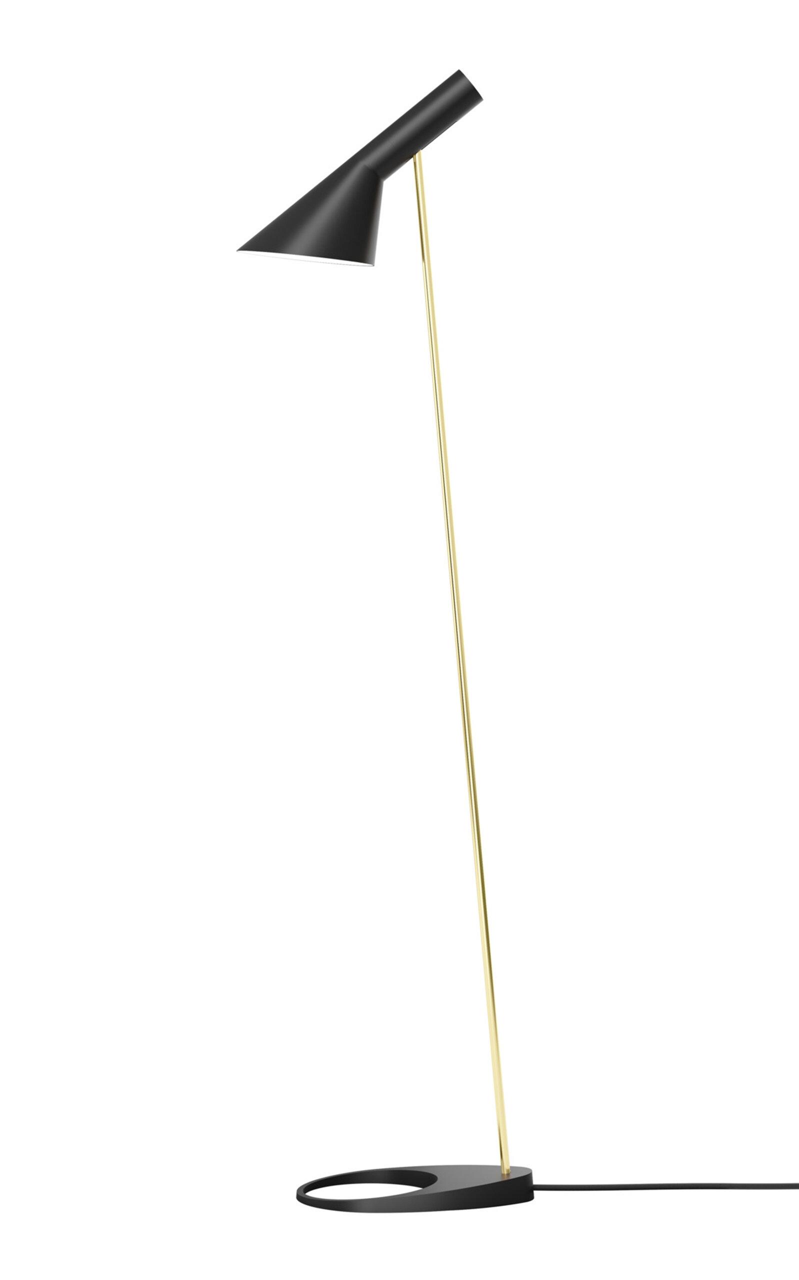 Louis Poulsen - AJ Brass Floor Lamp - Black - Moda Operandi by LOUIS POULSEN Louis Poulsen - AJ Brass Floor Lamp - Black - Moda Operandi by LOUIS POULSEN