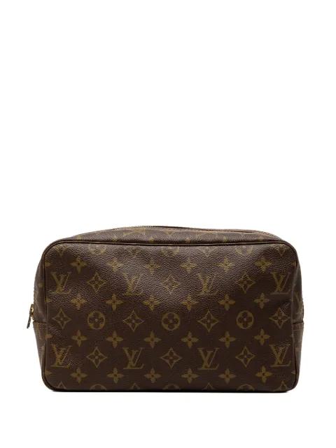 1982 Monogram Trousse Toilette 28 clutch bag by LOUIS VUITTON 