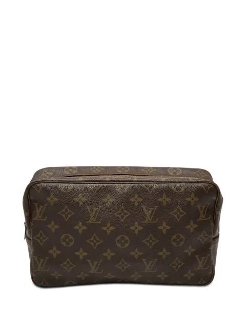 1983 Monogram Trousse Toilette 28 clutch bag by LOUIS VUITTON 