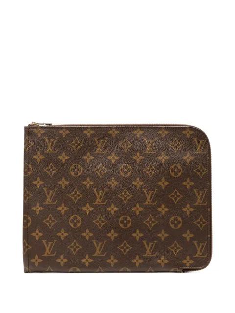 1985 Monogram Poche Documents Portfolio 30 clutch bag by LOUIS VUITTON 