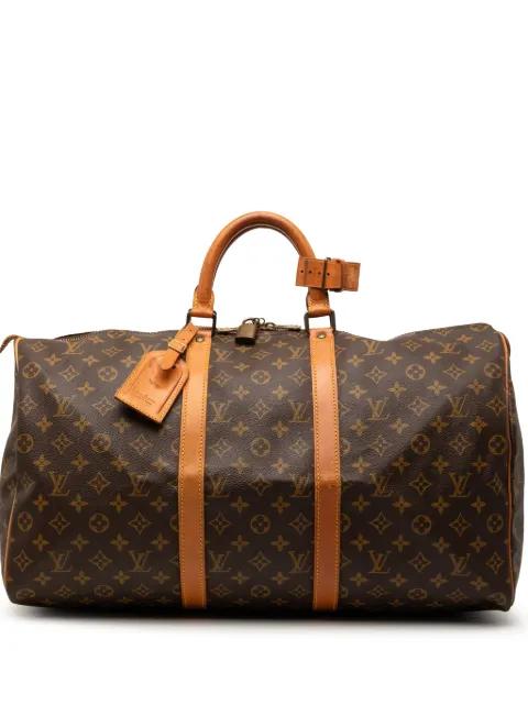 1986 Monogram Keepall 50 travel bag by LOUIS VUITTON 