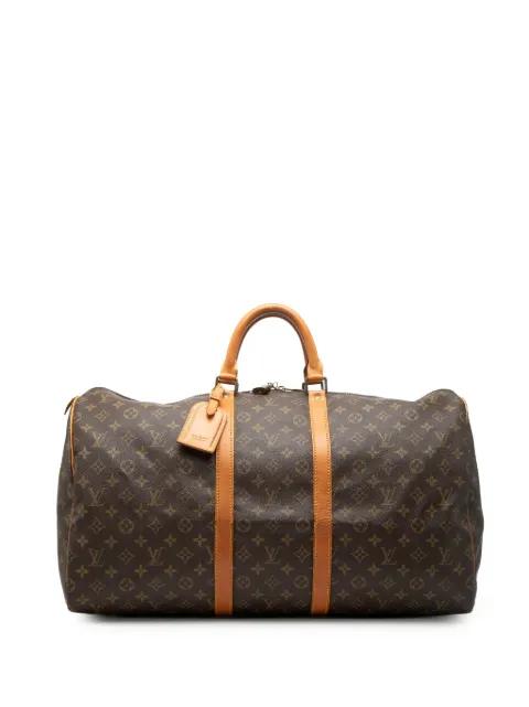 1986 Monogram Keepall 55 travel bag by LOUIS VUITTON 