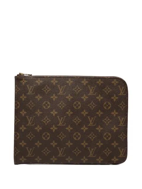 1986 Monogram Poche Documents Portfolio 30 clutch bag by LOUIS VUITTON 