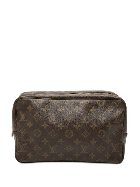 1986 Monogram Trousse Toilette 28 clutch bag by LOUIS VUITTON 