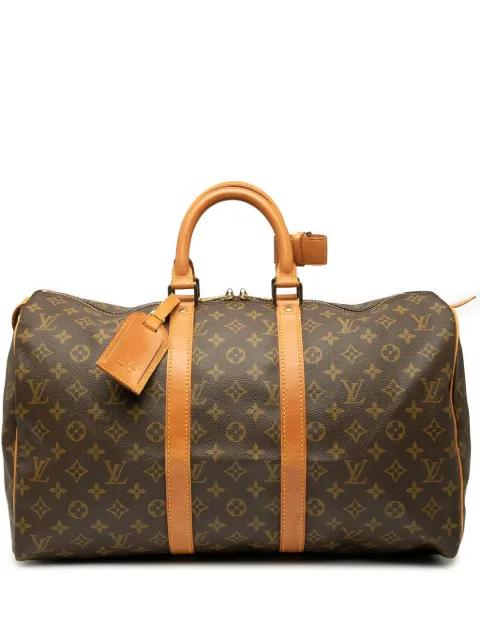 1987 Monogram Keepall 45 travel bag by LOUIS VUITTON 