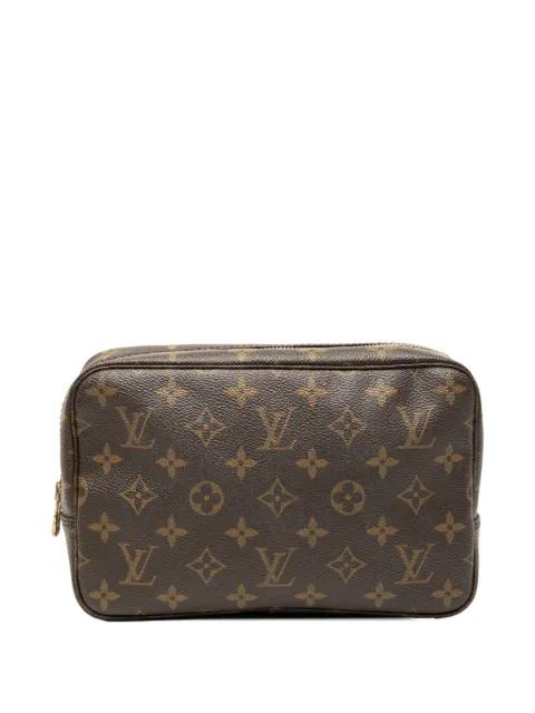 1987 Monogram Trousse Toilette 23 clutch bag by LOUIS VUITTON 1987 Monogram Trousse Toilette 23 clutch bag by LOUIS VUITTON