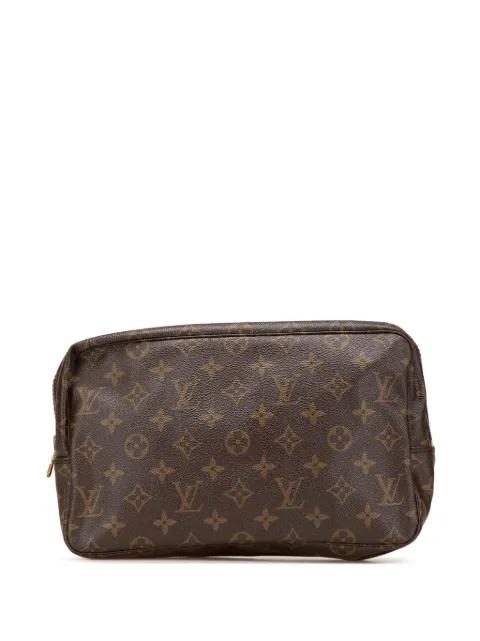 1987 Monogram Trousse Toilette 28 clutch bag by LOUIS VUITTON 1987 Monogram Trousse Toilette 28 clutch bag by LOUIS VUITTON