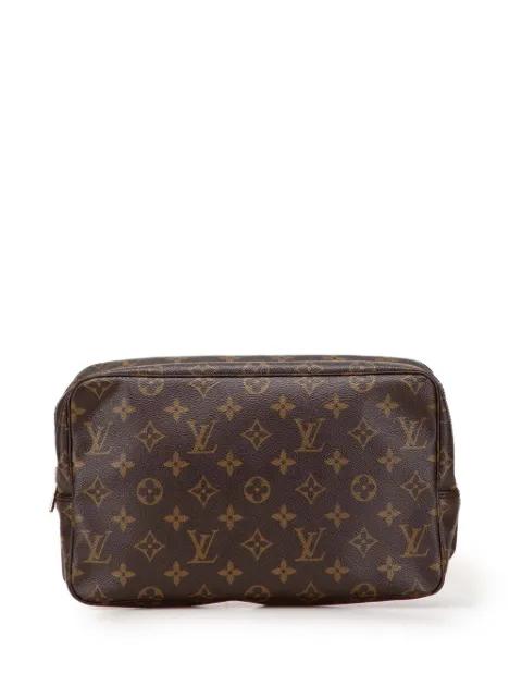 1987 Monogram Trousse Toilette 28 clutch bag by LOUIS VUITTON 1987 Monogram Trousse Toilette 28 clutch bag by LOUIS VUITTON