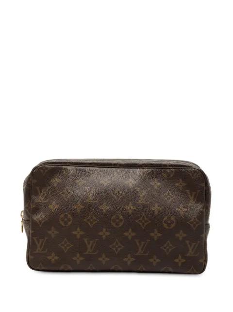 1987 Monogram Trousse Toilette 28 clutch bag by LOUIS VUITTON 