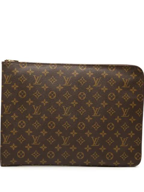 1988 Monogram Poche Documents Portfolio business bag by LOUIS VUITTON 