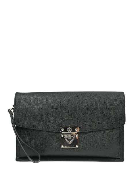 1990-2000s Taiga Veraiya clutch bag by LOUIS VUITTON 