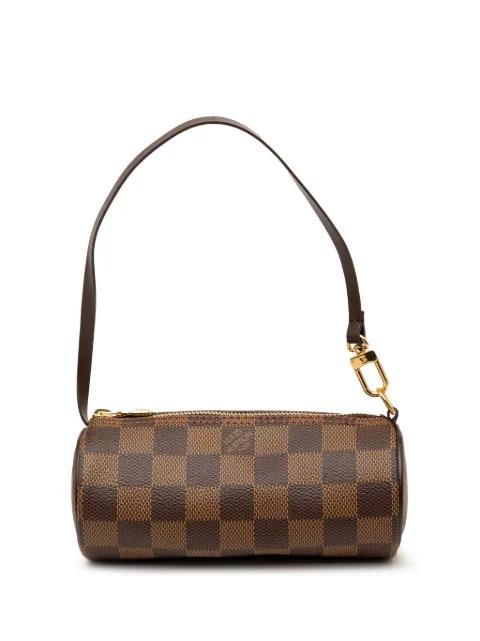 1990-2010 Damier Ebene Papillon Pochette handbag by LOUIS VUITTON 
