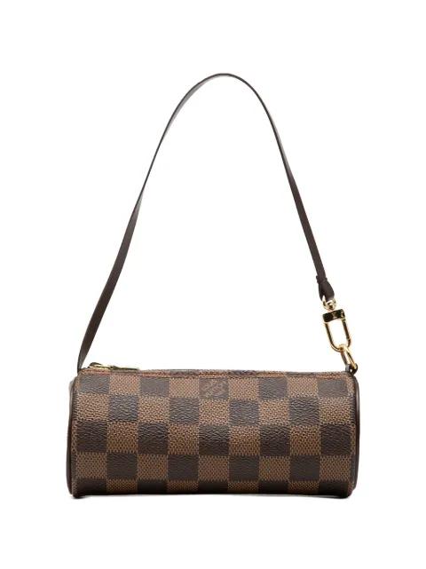 1990-2010 Damier Ebene Papillon Pochette handbag by LOUIS VUITTON 