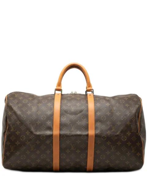1990-2010 Monogram Keepall 55 travel bag by LOUIS VUITTON 