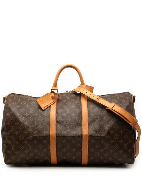 1990 Monogram Keepall Bandouliere 55 travel bag by LOUIS VUITTON 