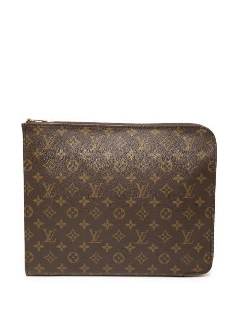 1990 Monogram Poche Documents Portfolio 30 clutch bag by LOUIS VUITTON 
