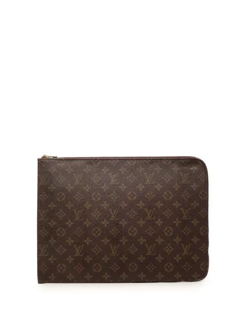 1990 Monogram Poche Documents Portfolio business bag by LOUIS VUITTON 