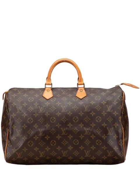 1990 Monogram Speedy 40 boston bag by LOUIS VUITTON 