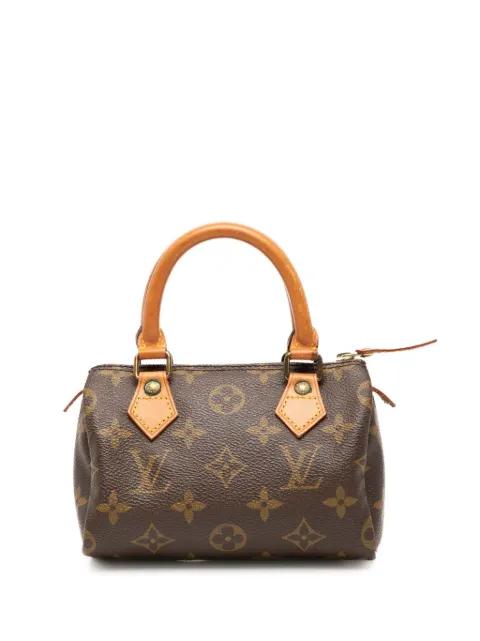 1991 Monogram Mini Speedy HL satchel by LOUIS VUITTON 