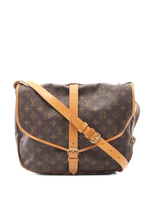 1995 Saumur 35 monogram shoulder bag by LOUIS VUITTON 
